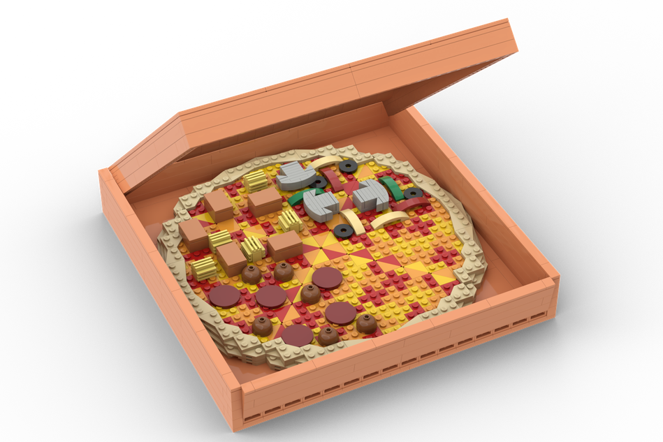 Lego store pizza oven