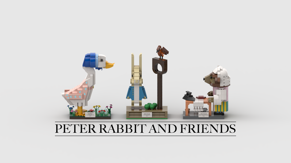 Peter rabbit lego new arrivals