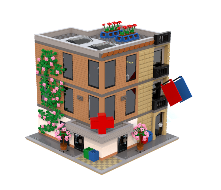 Lego office hot sale building