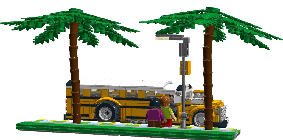 Lego 2024 ninjago bus