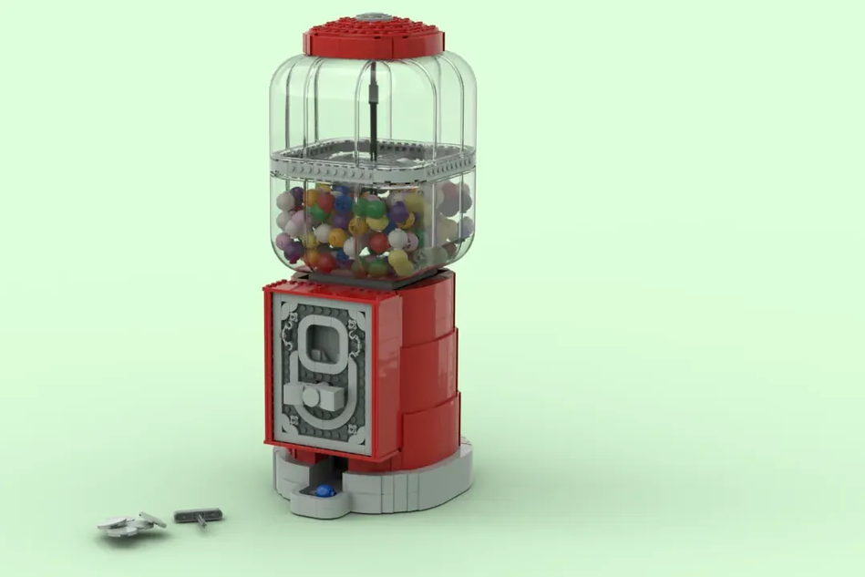 Mini lego 2024 candy machine