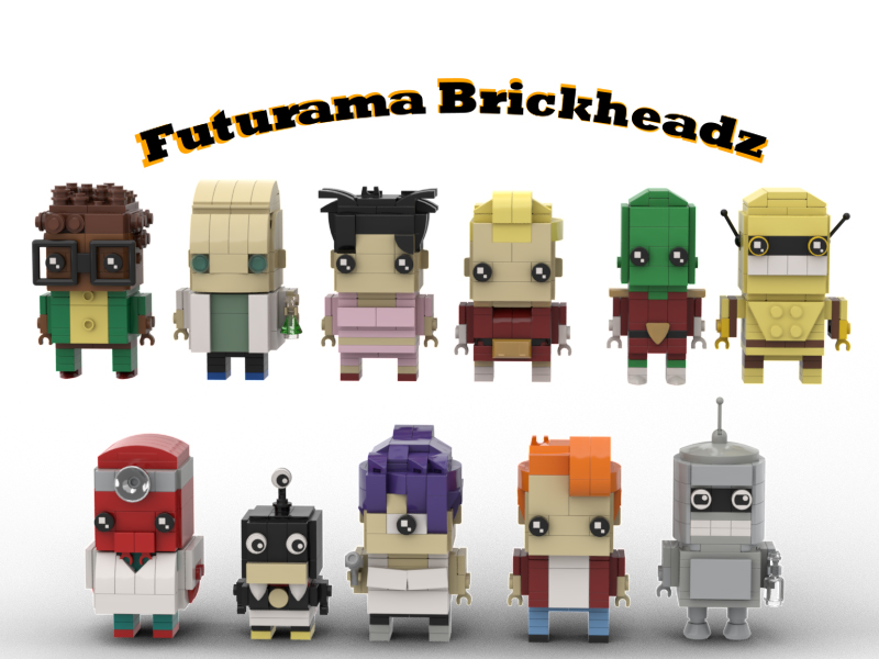 LEGO IDEAS Futurama Brickheadz