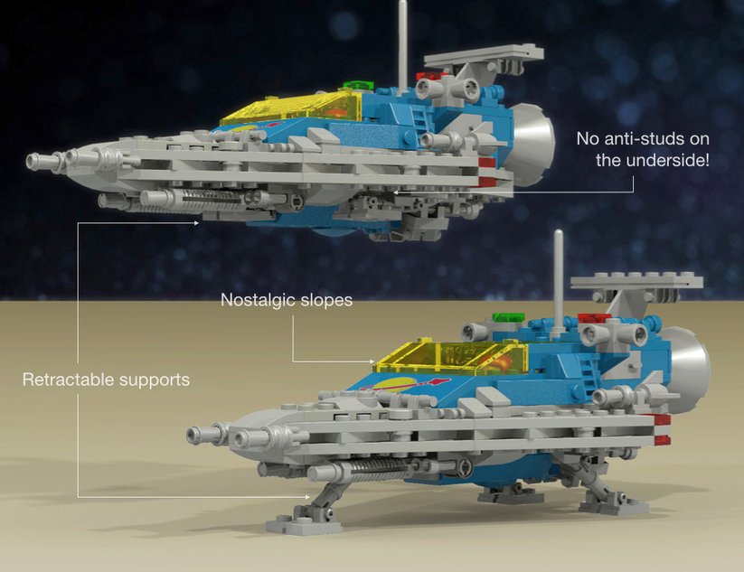 LEGO IDEAS Classic Space Adventures LL918 Space Transport