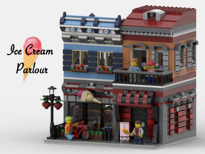 LEGO IDEAS - Ice Cream Parlor