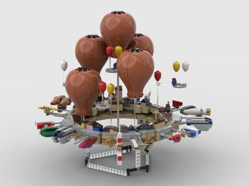 LEGO IDEAS Mortal Engines Airhaven Novel Version