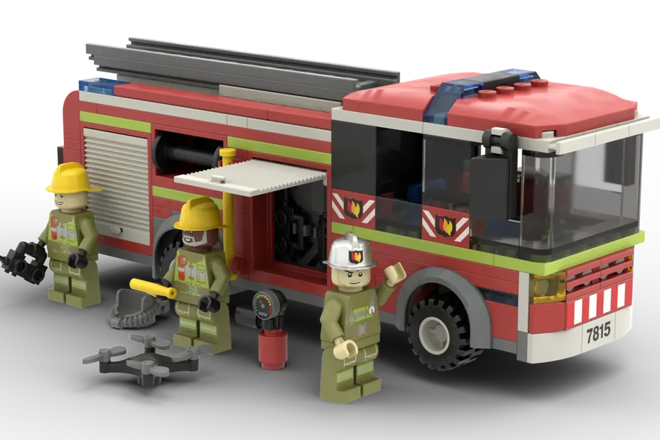 Lego best sale fire department