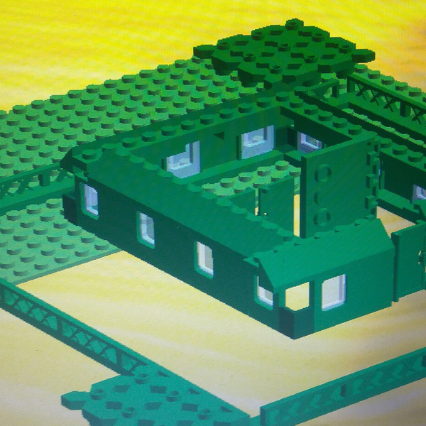 Build your cheap own lego house