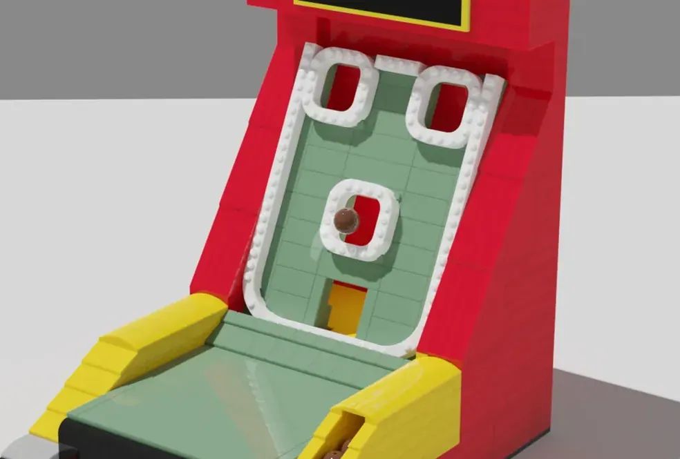 LEGO IDEAS - Working LEGO Skee-Ball Machine