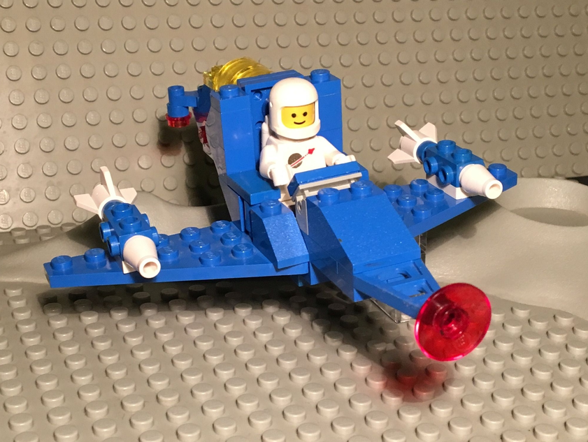 Easy best sale lego spaceship