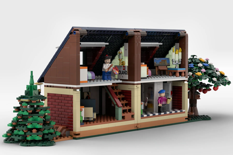 Pixar's Up House Gets A Charming Building Brick Makeover From LEGO