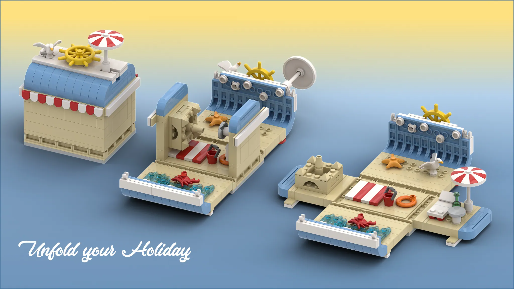 Family Beach Box | LEGO® Ideas