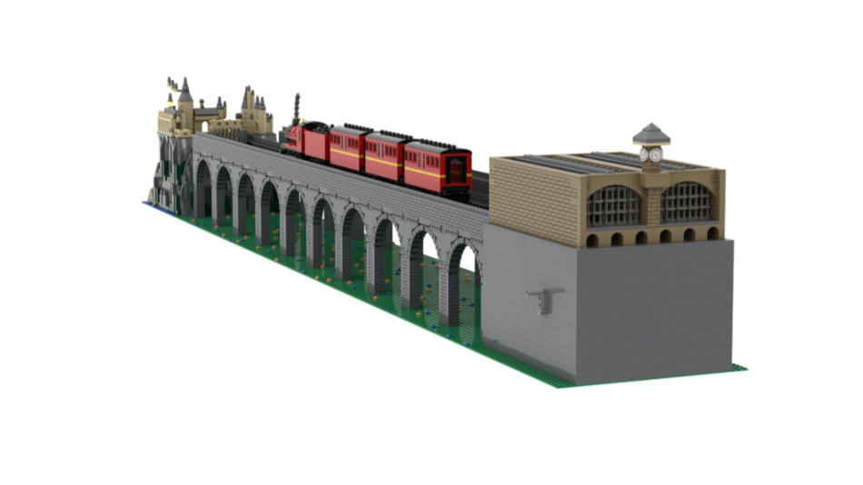 LEGO IDEAS Head Back To Hogwarts Kings Cross Station to