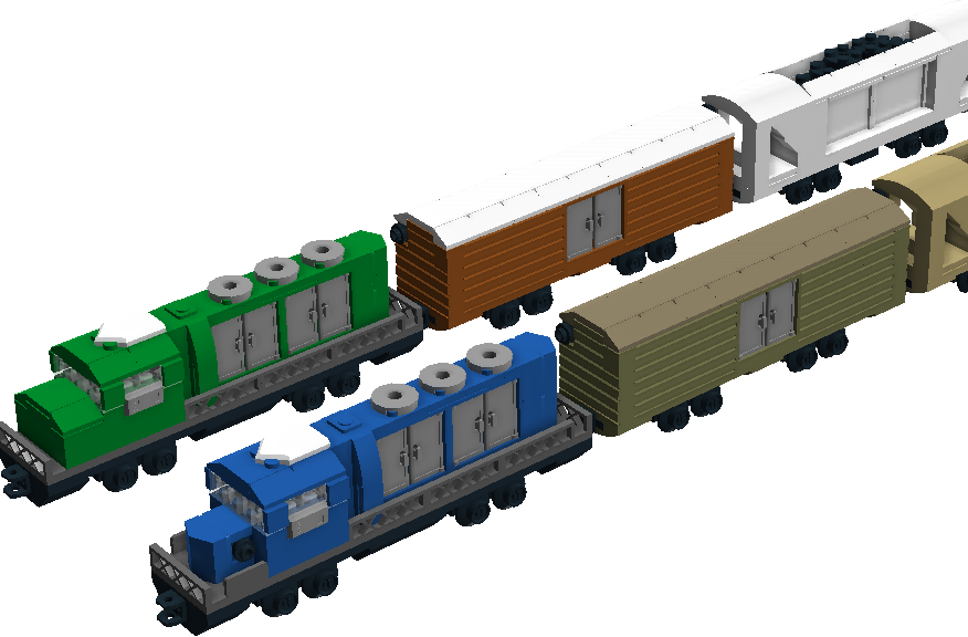 LEGO IDEAS - Miniature Trains (Updated)