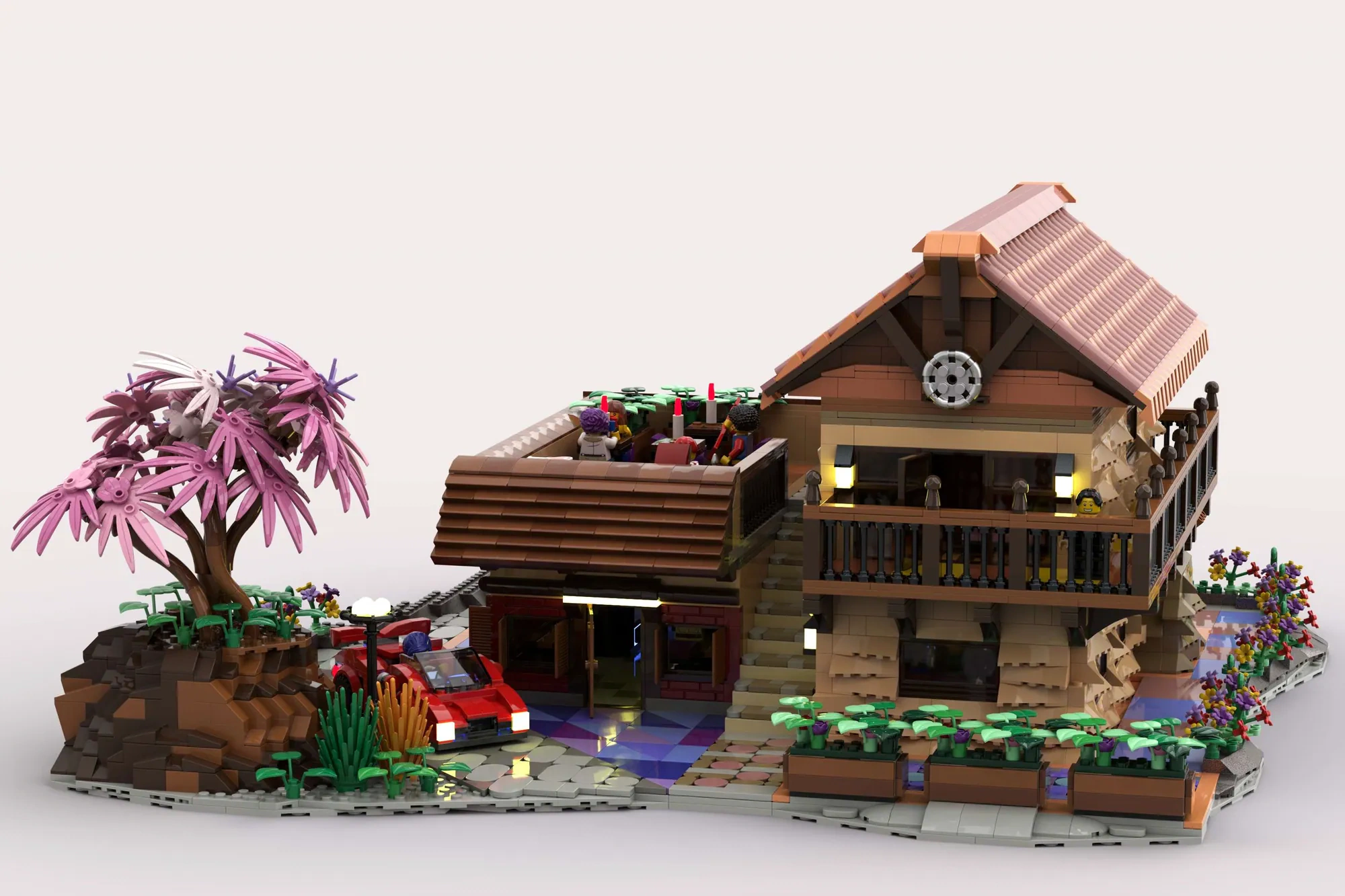 Japanese Live and Work House | LEGO® Ideas