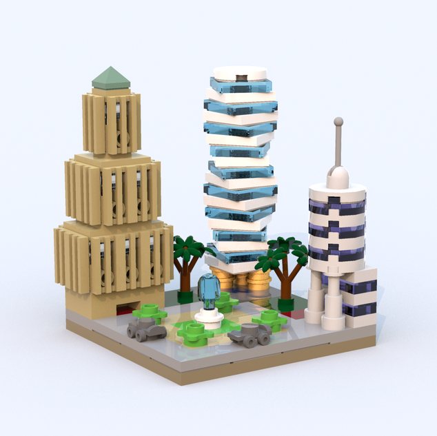 Lego micro modular discount buildings