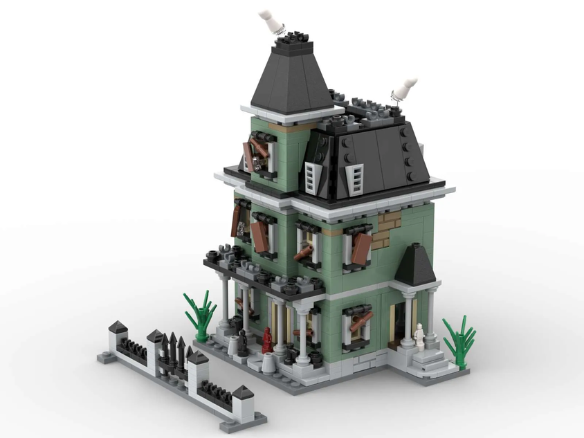 Lego ideas haunted house hot sale