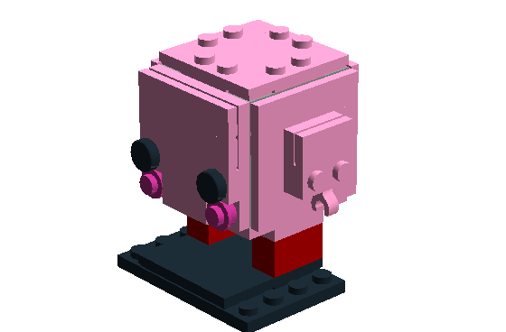 Lego kirby online minifigure