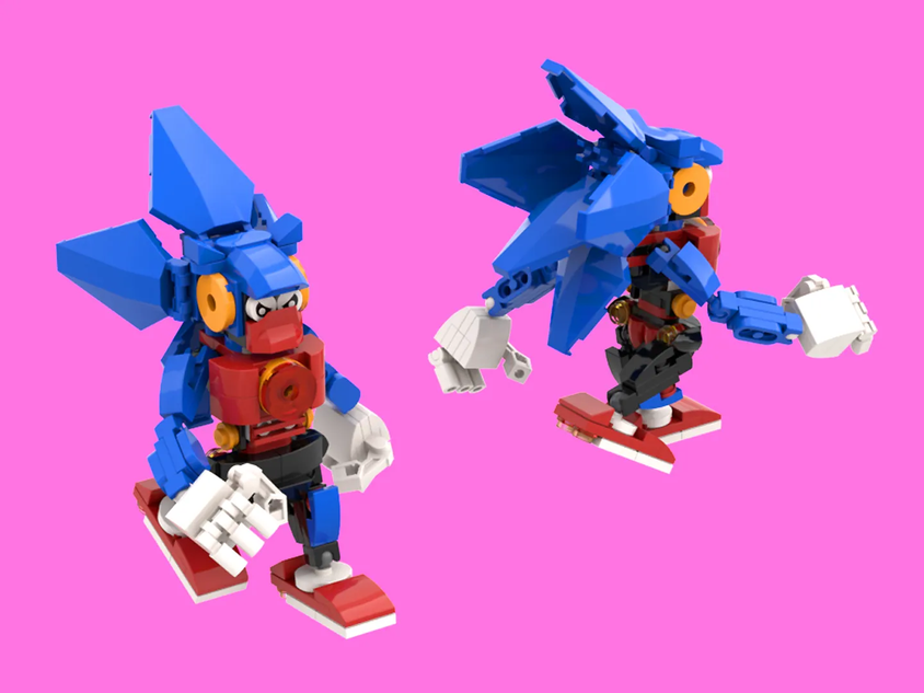 LEGO MOC sonic exe by Gamerhansjo