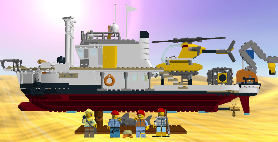 Lego best sale research ship