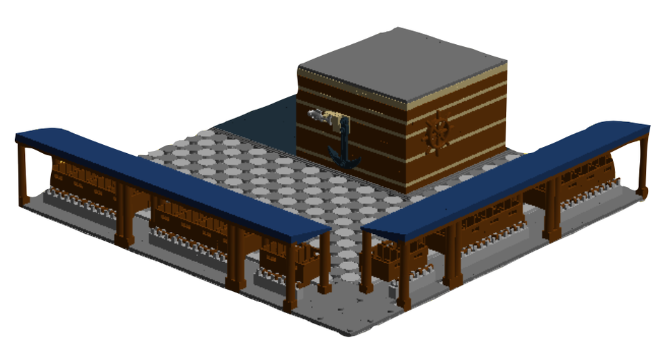 LEGO IDEAS - Sea Food Market