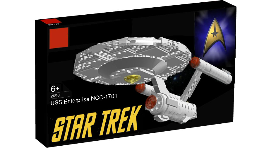 LEGO IDEAS Star Trek USS Enterprise NCC 1701