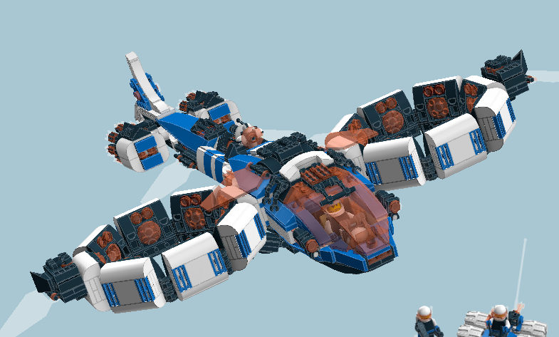 LEGO IDEAS Ice Dropship