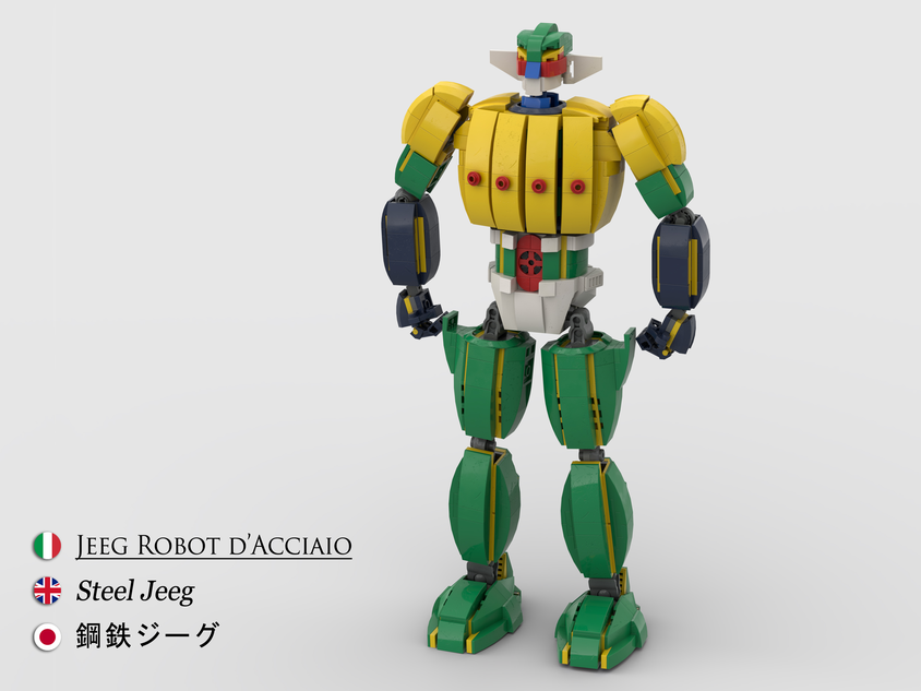 GO NAGAI ROBOT COLLECTION 1 JEEG ROBOT D'ACCIAIO FIGURE