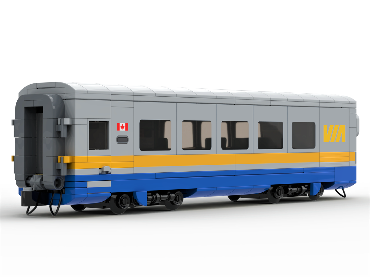 Lego train 2024 passenger car