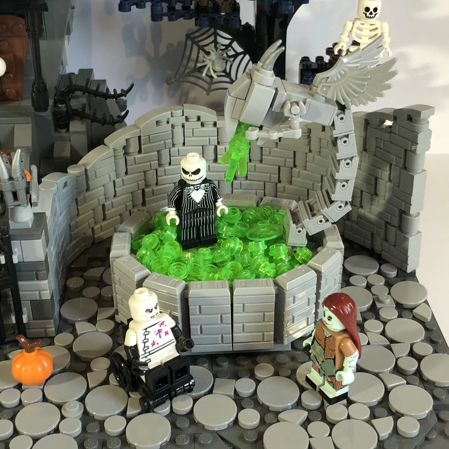 The Nightmare Before Christmas  Lego custom minifigures, Lego