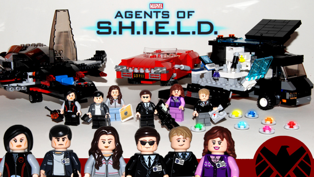 Lego agents of sales shield sets