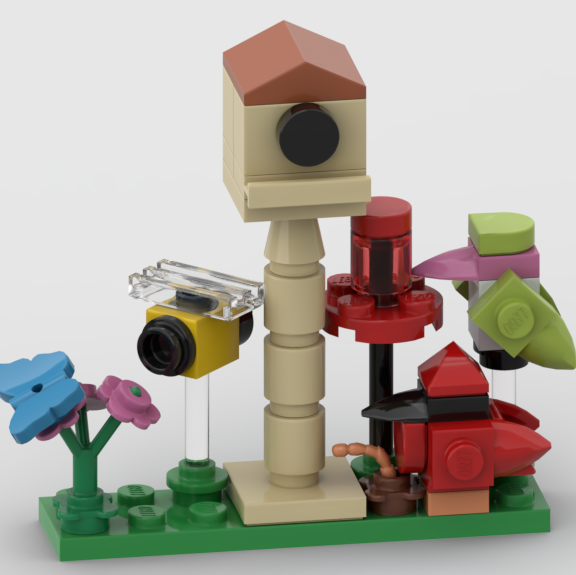 Lego bird hot sale box