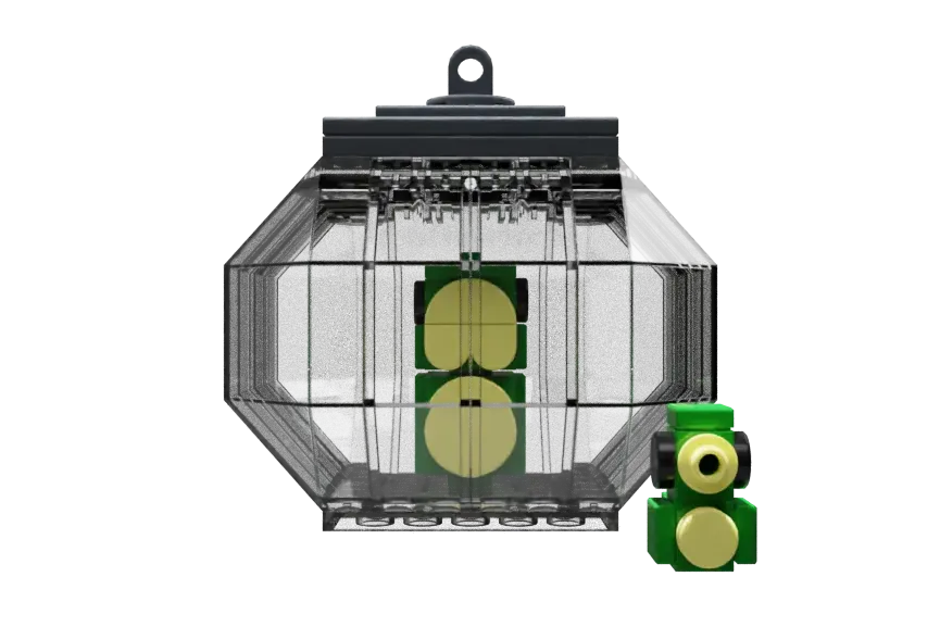 LEGO IDEAS - Hollow Knight - Big Grub (Trapped) and Little Grub