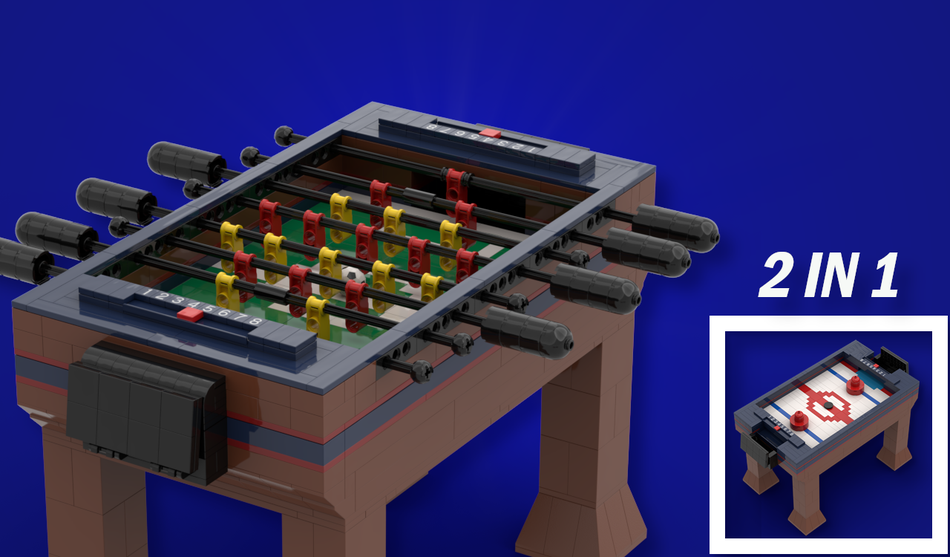 Lego air hockey table sale