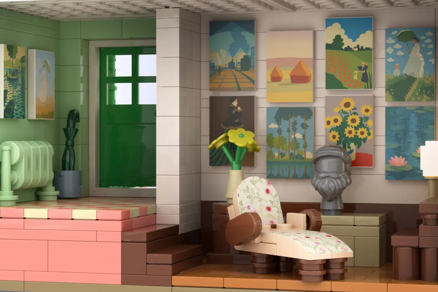 書 MONET'S HOUSE an Impressionist Interior Monet's House : An Impressionist Interior - Heidi Michaels
