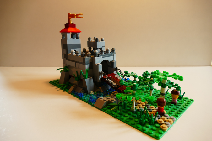 lego mini castle