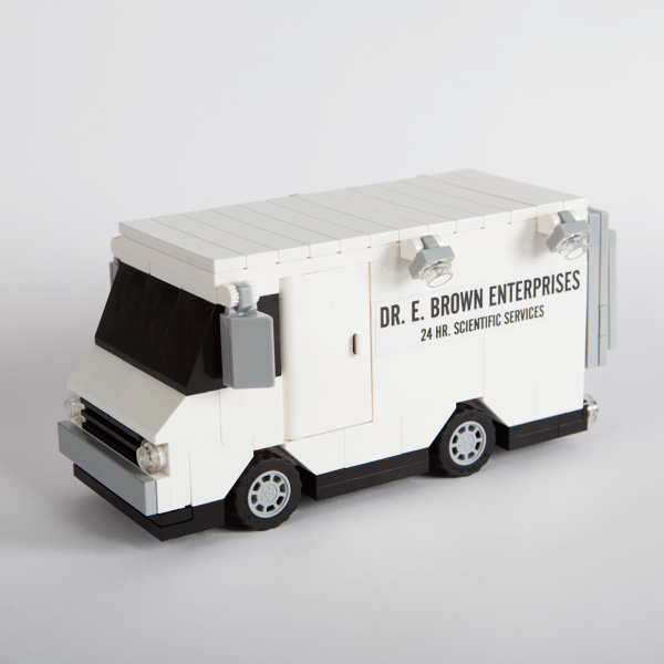 Lego discount white van