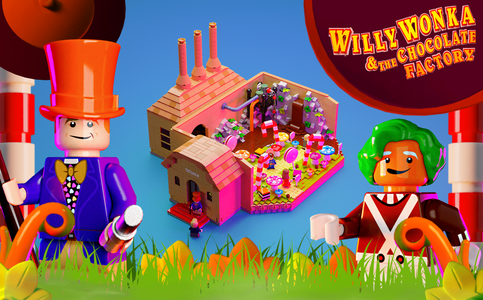 LEGO IDEAS - Willy Wonka and the Chocolate Factory