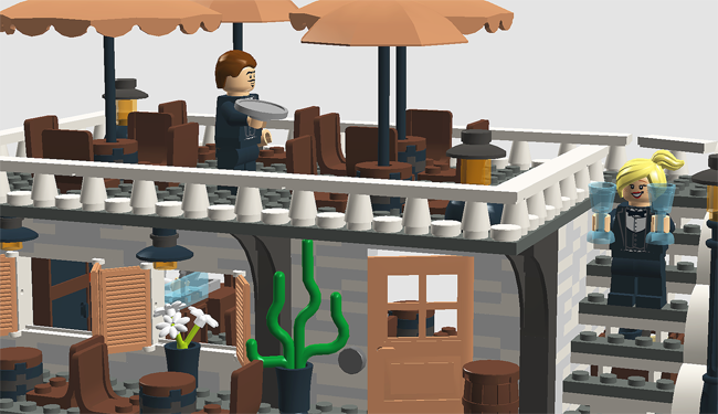 Lego outlet cafe ideas