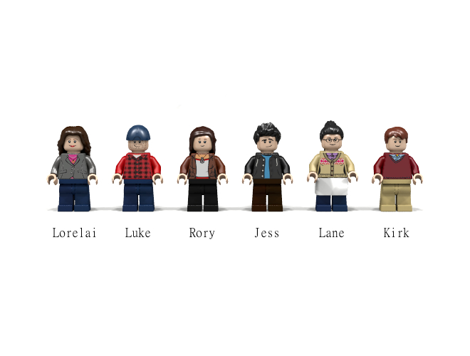 Gilmore girls store lego set