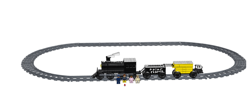 Polar express cheap train lego