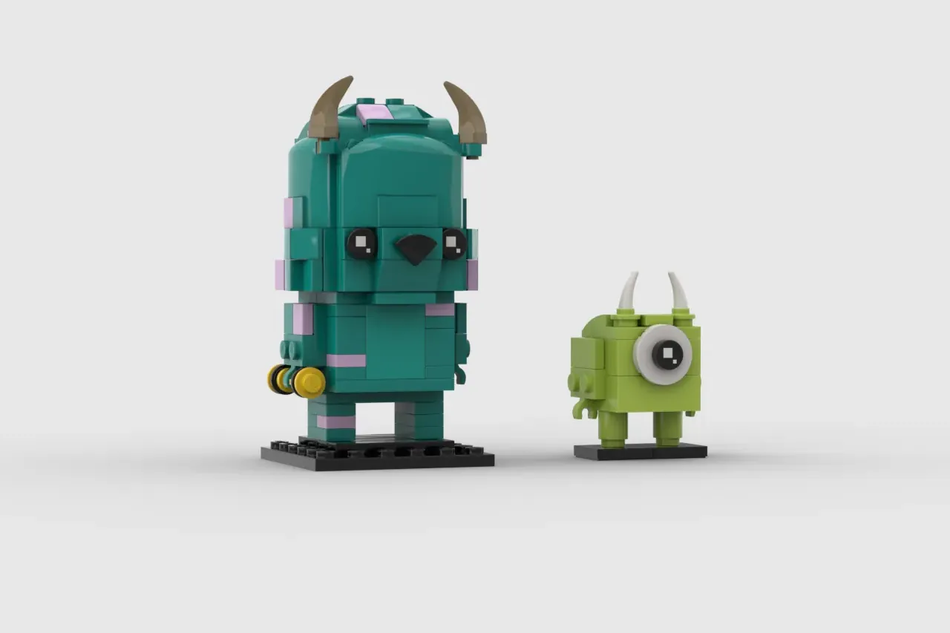 LEGO IDEAS Sulley and Mike