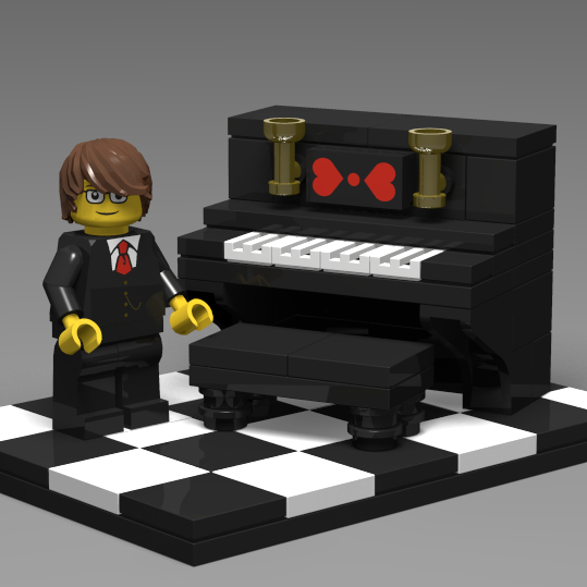 Lego deals piano playing