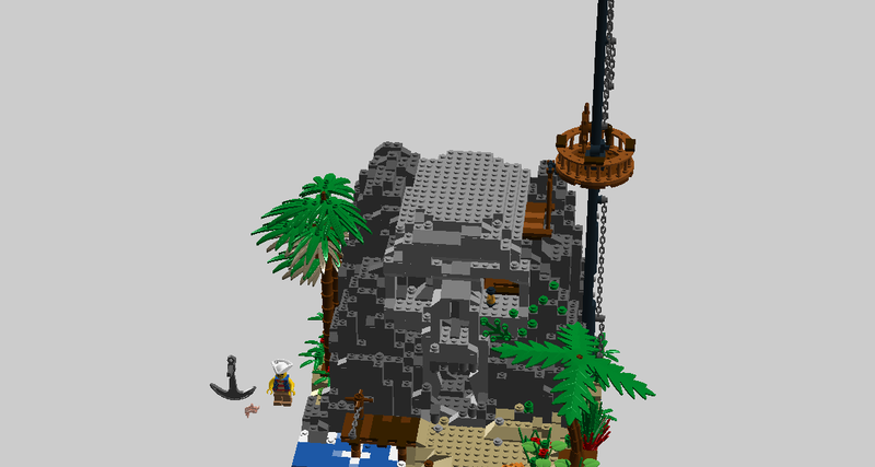 lego ideas pirate cove