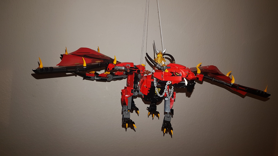 Lego ninjago oni and hot sale dragon