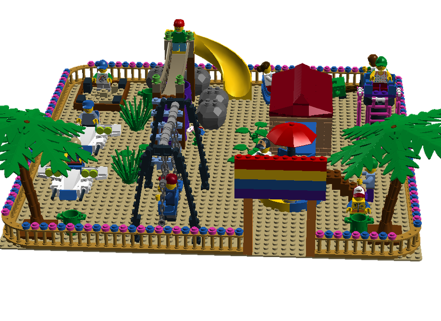 LEGO IDEAS Amusement Kids Park