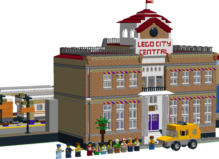 LEGO IDEAS - Train Station