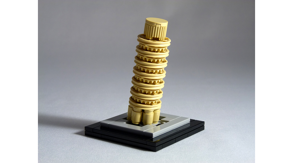 IDEAS - LEGO - Tower of Pisa