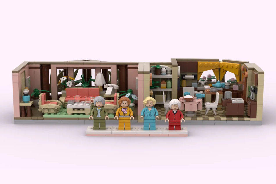 LEGO IDEAS The Golden Girls Set Living Room and Kitchen