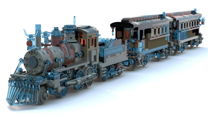 ghost train lego set