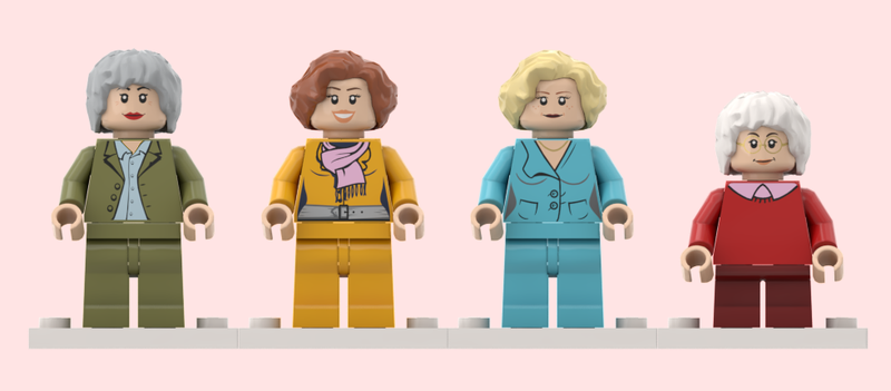 golden girls legos